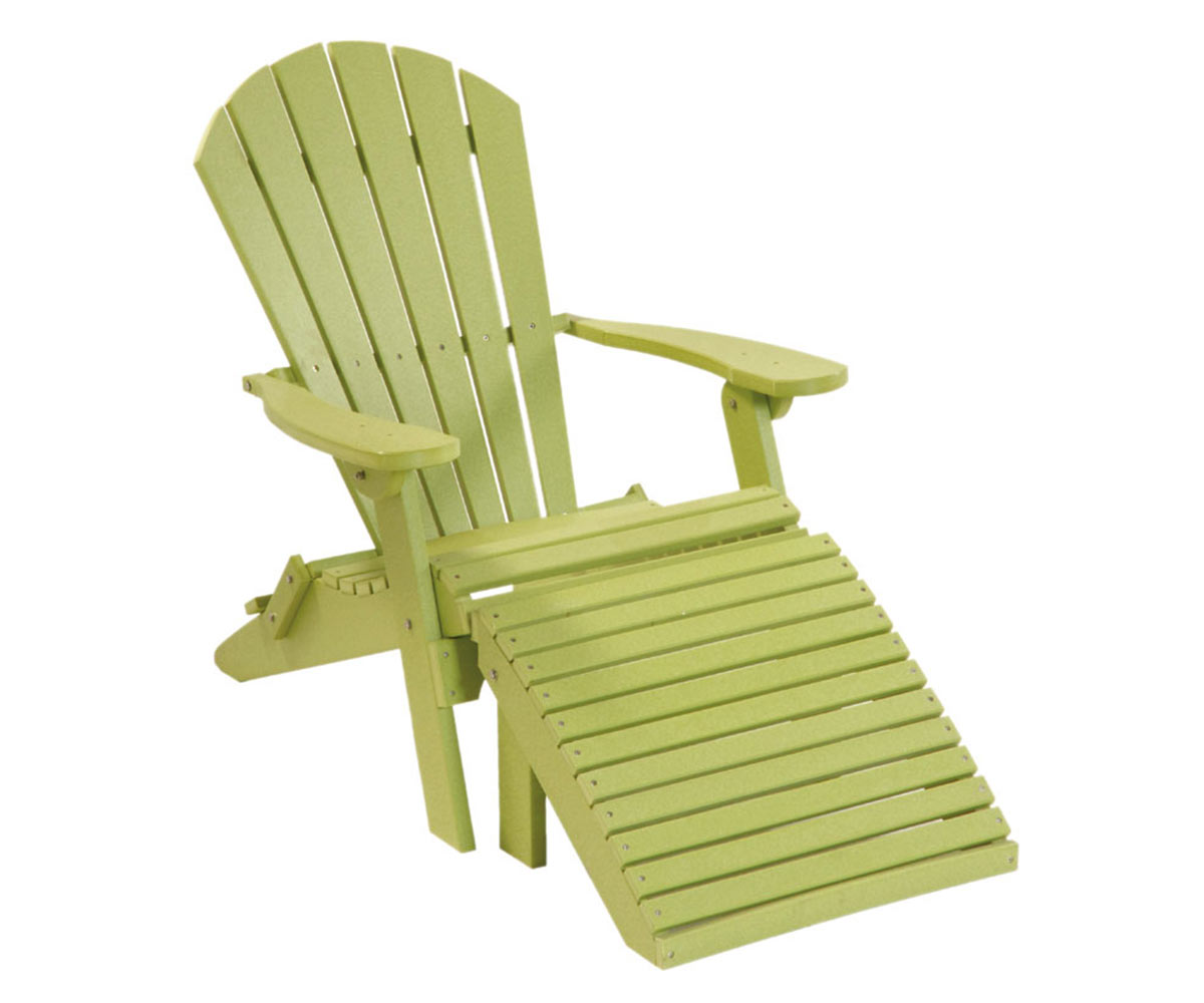 Green Poly Adirondack Chair 