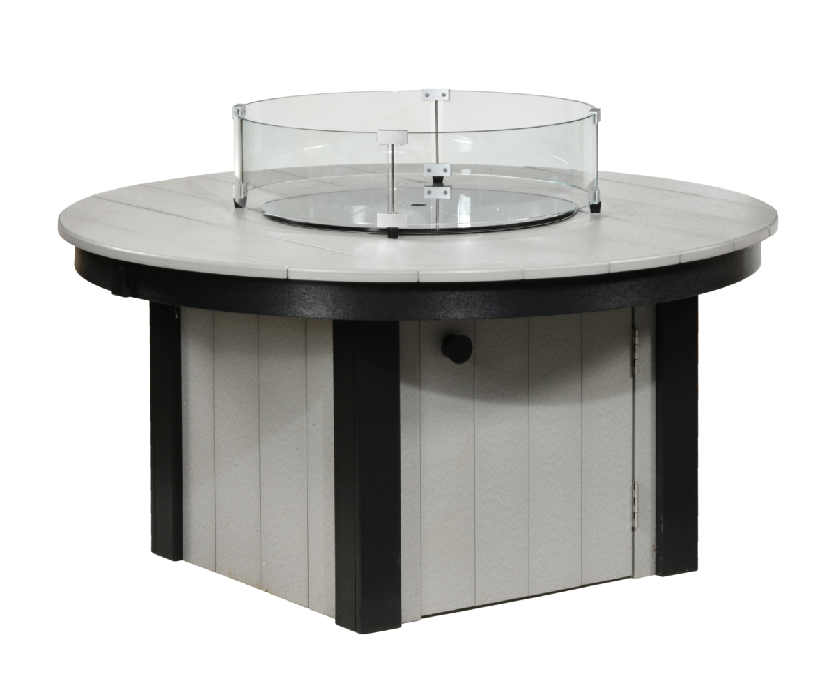 48" Round Fire Pit Conversation Height - 24"H